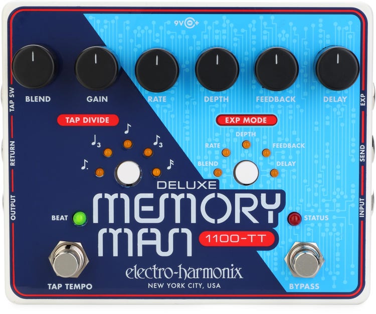 Echoing Brilliance: Unlocking the Electro Harmonix Deluxe Memory Boy Analog Delay